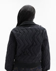 Kenzo Blouson Winter Holidays Quilted Black