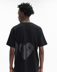 Comme Des Garcons T-Shirt Upside Down Heart Black