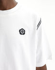 Kenzo T-Shirt Boke Flower 2.0 Embroidered White