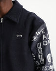 Arte Art Saves College Jacket Navy
