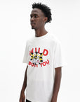 Kenzo T-Shirt Wild Tiger Off White