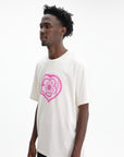 Kenzo T-Shirt Boke Heart Loose Fit Ecru