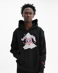 Kenzo Hoodie Winter Holidays Embroidered Black