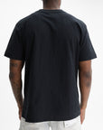 Purple T-Shirt Textured Knitwear Black