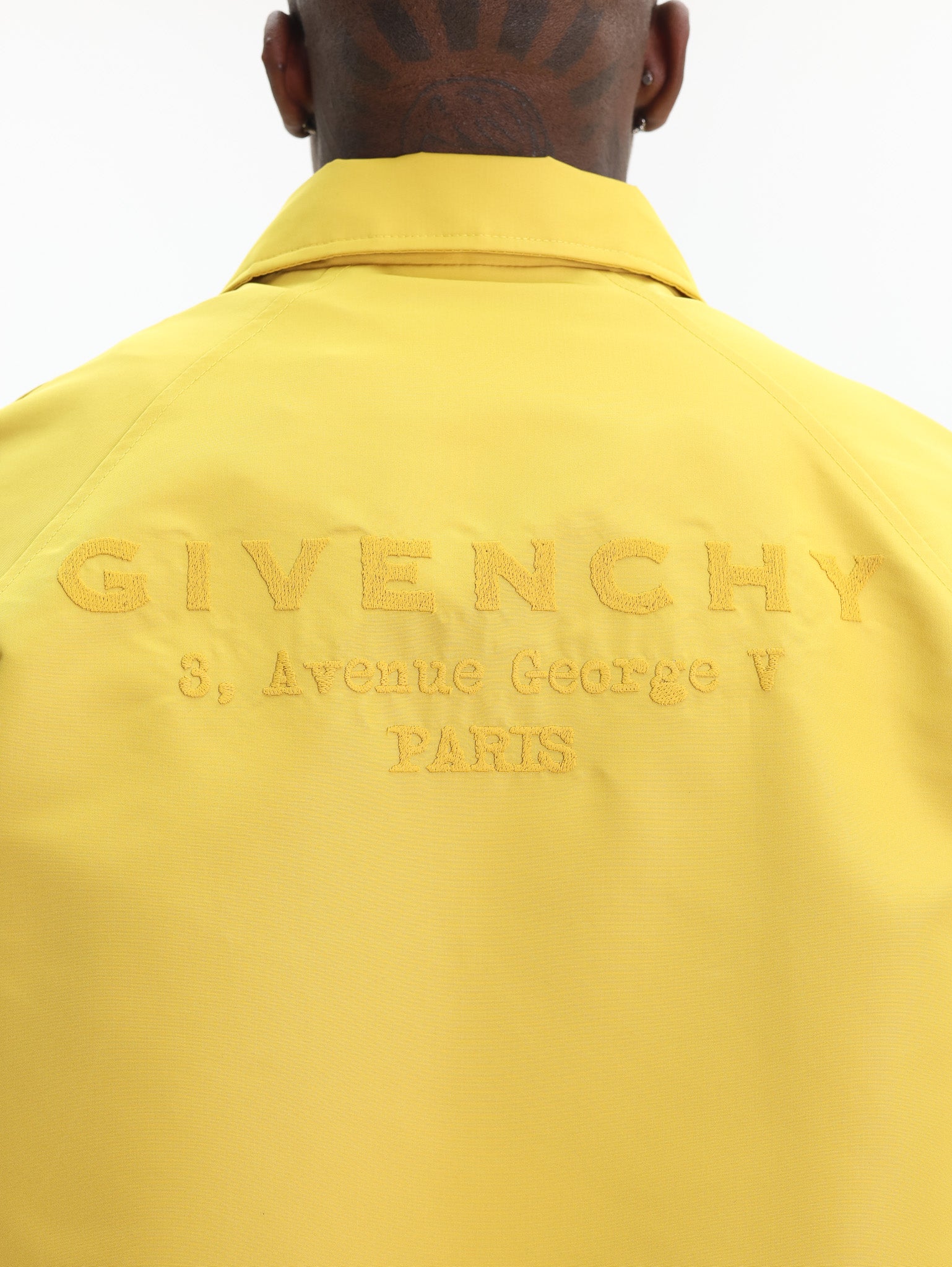 Givenchy Jacket Button Down Mustard – AL Capone Premium Givenchy Jacket Button Down Mustard – AL Capone Premium