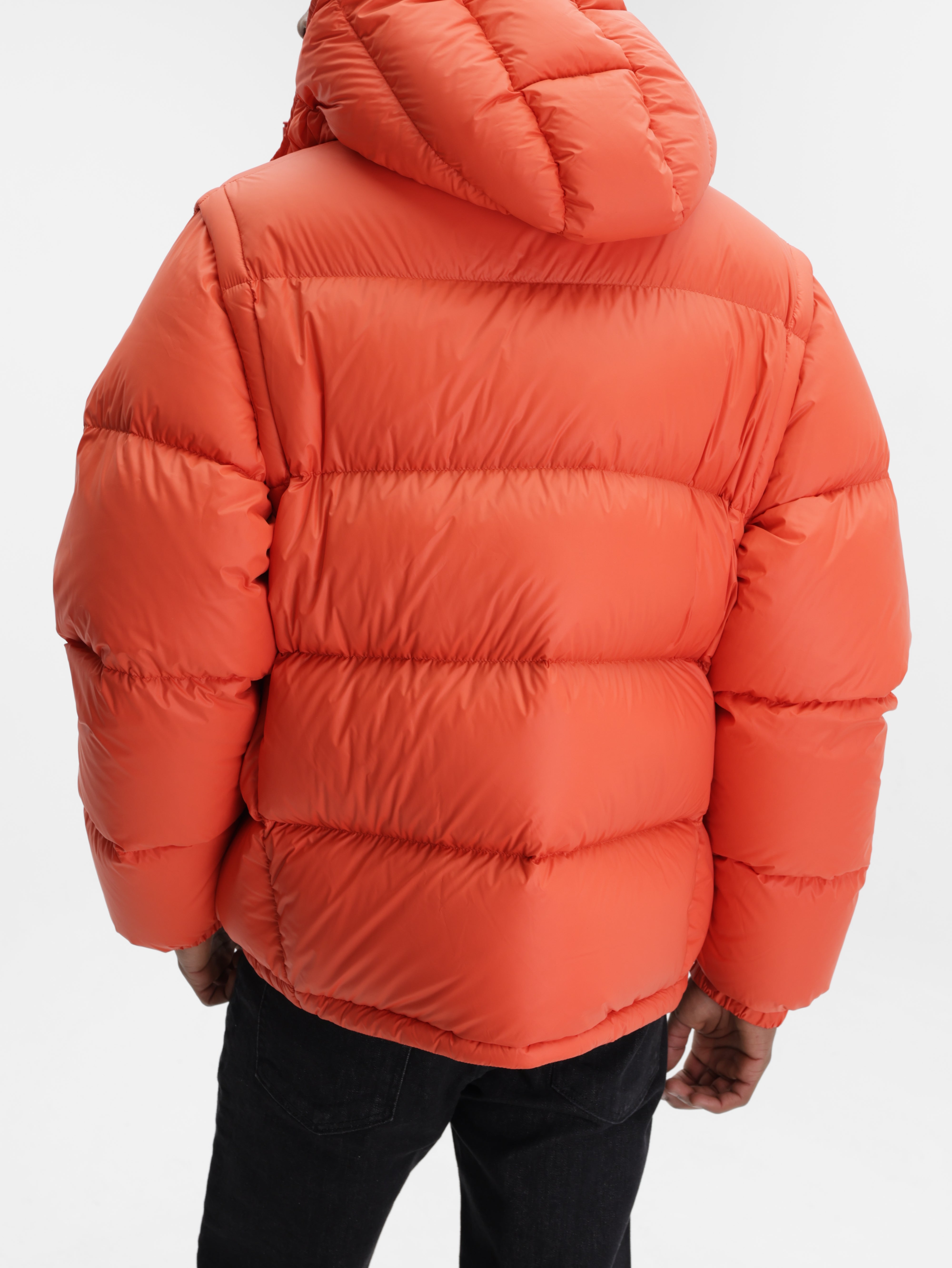 Moncler Jacket Cyclone Puffer Logo Orange – AL Capone Premium