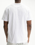 Purple T-Shirt Textured Knitwear White