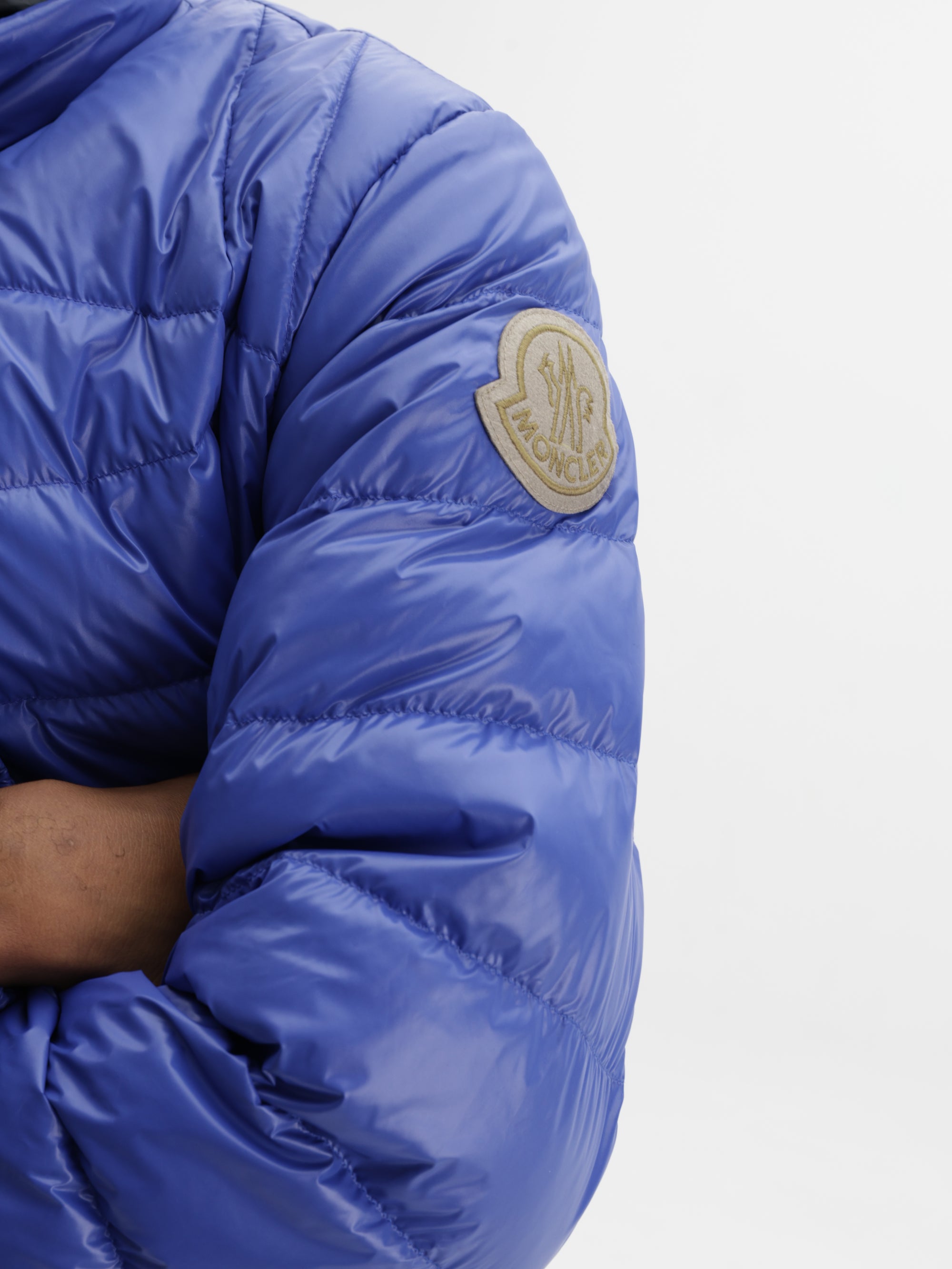 Moncler Jacket Zip Up Blue-Black