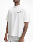 Purple T-Shirt Oversized Off White