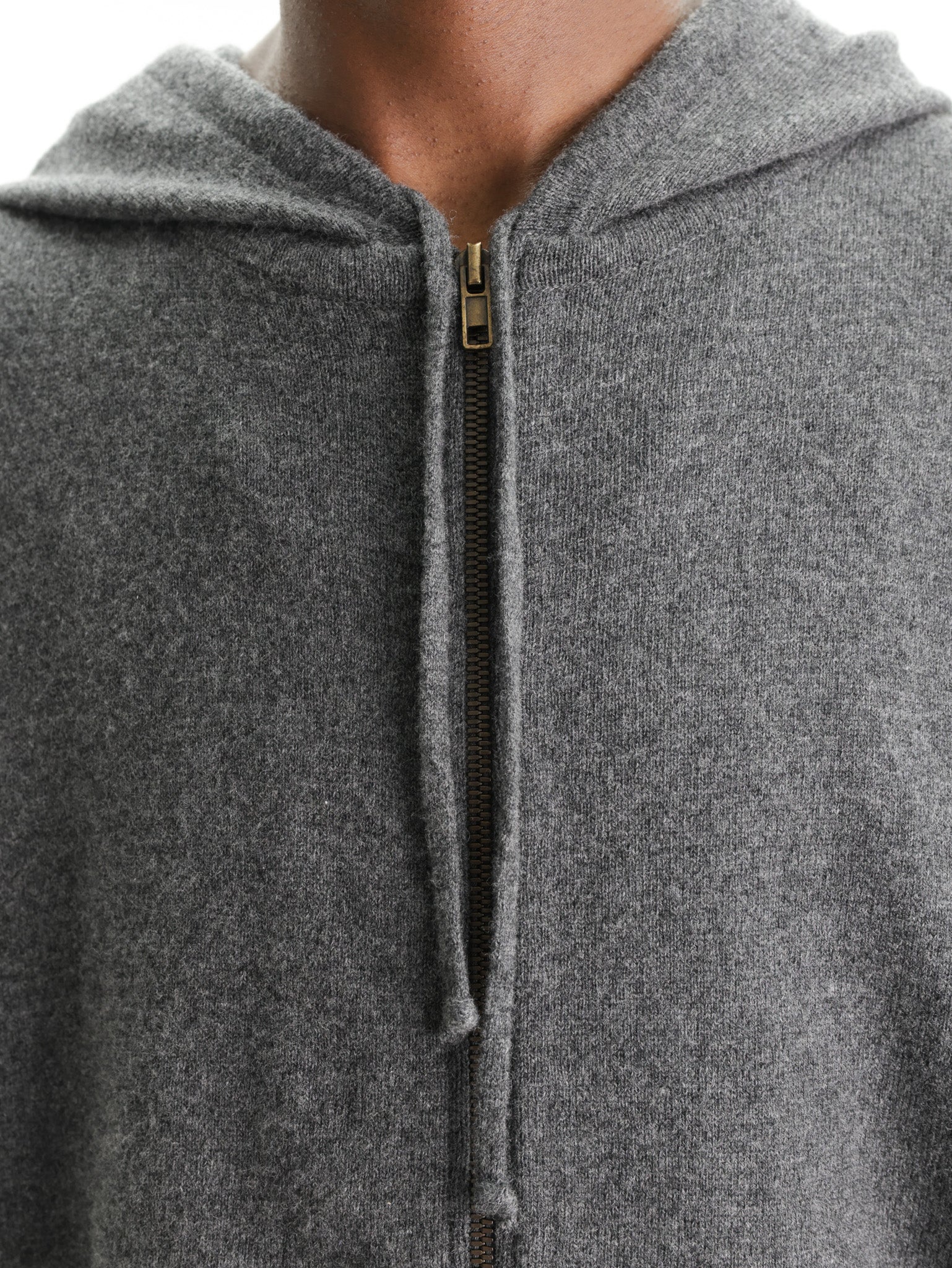 Maison Margiela Zipped Hoodie Dark Grey - AL Capone Premium