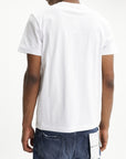 Purple T-Shirt Clean Knitwear Pocket White