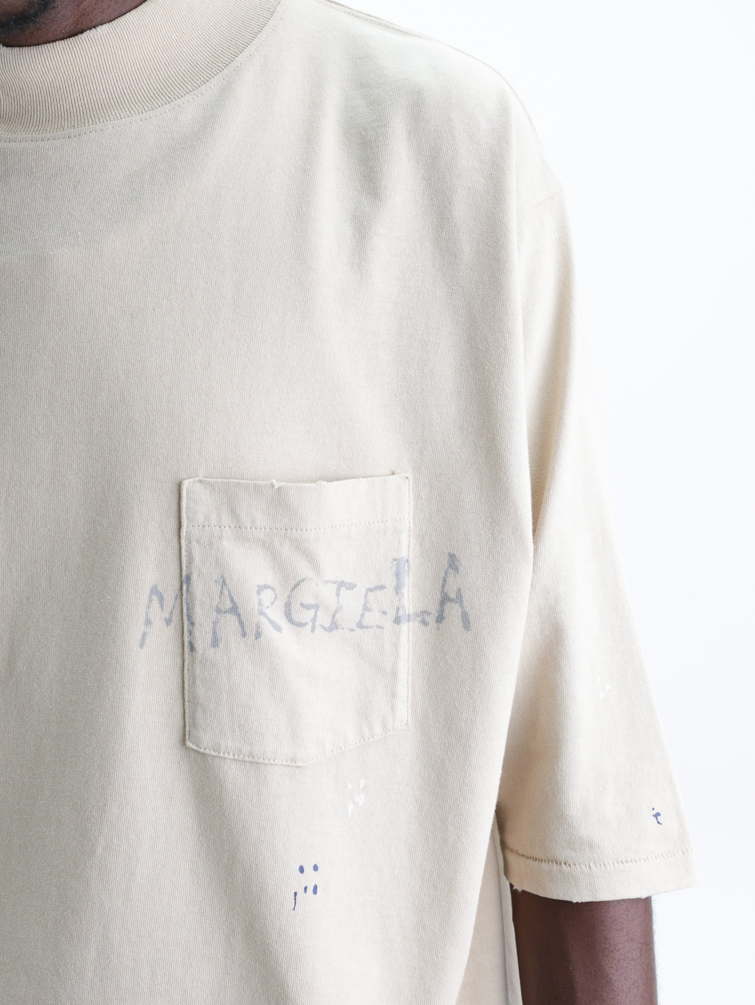 Maison Margiela Replica T-shirt Ecru - AL Capone Premium