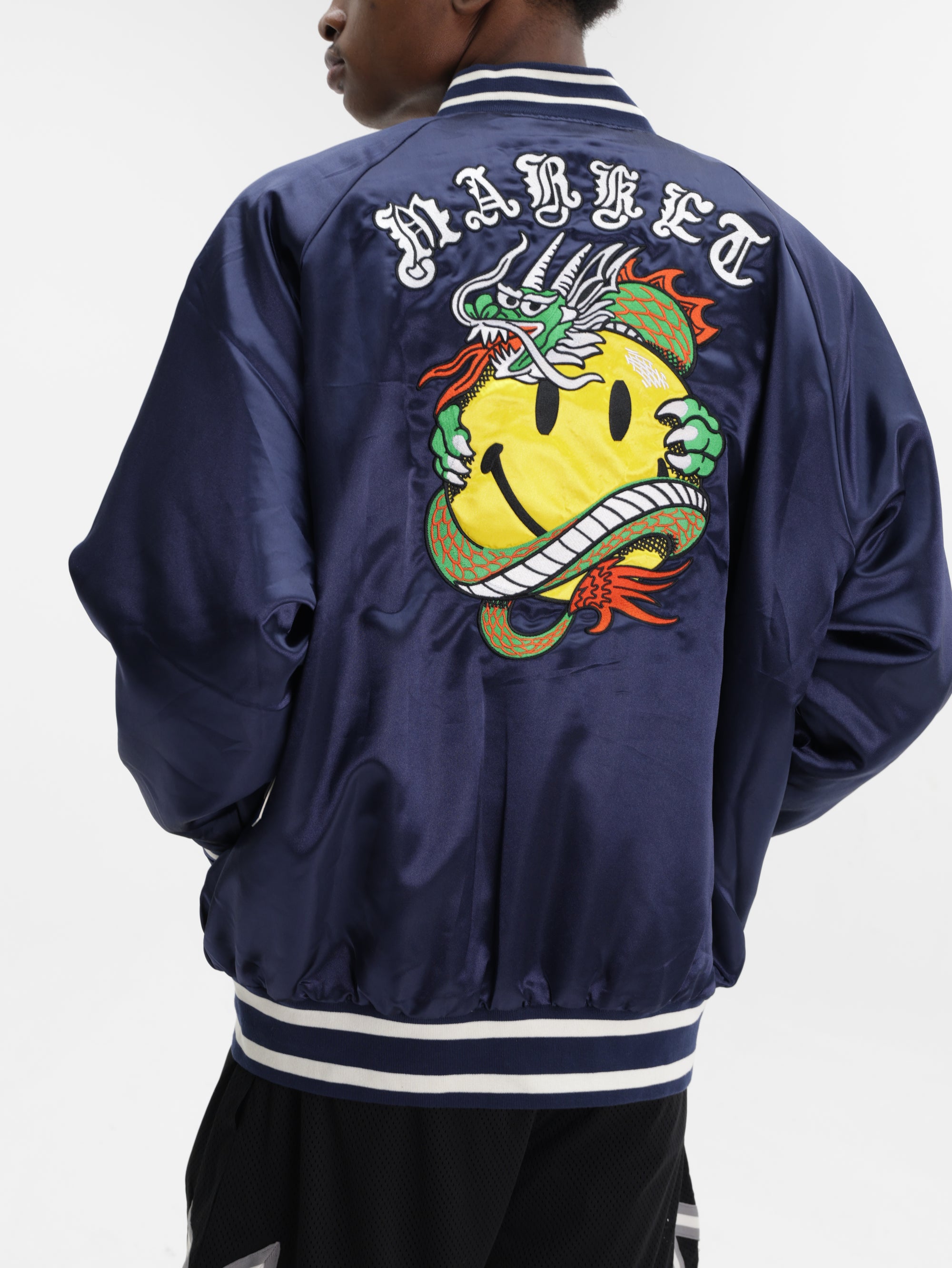 Market Jacket Smiley Souvenir Navy