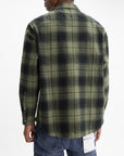 Purple Shirt Plaid Flannel Green