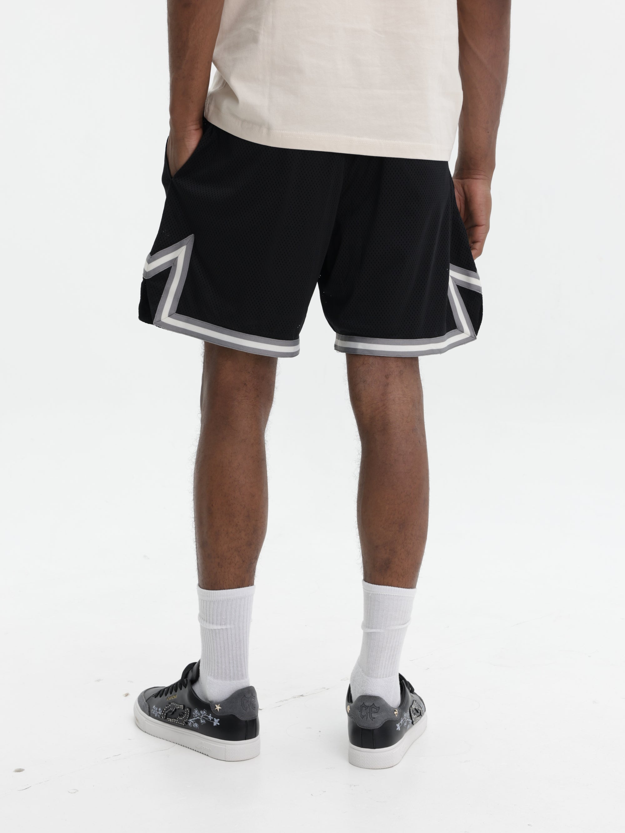 Market Shorts Buzzer Beaters Game Black