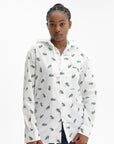 Comme Des Garcons Shirt Hooded X Lacoste White