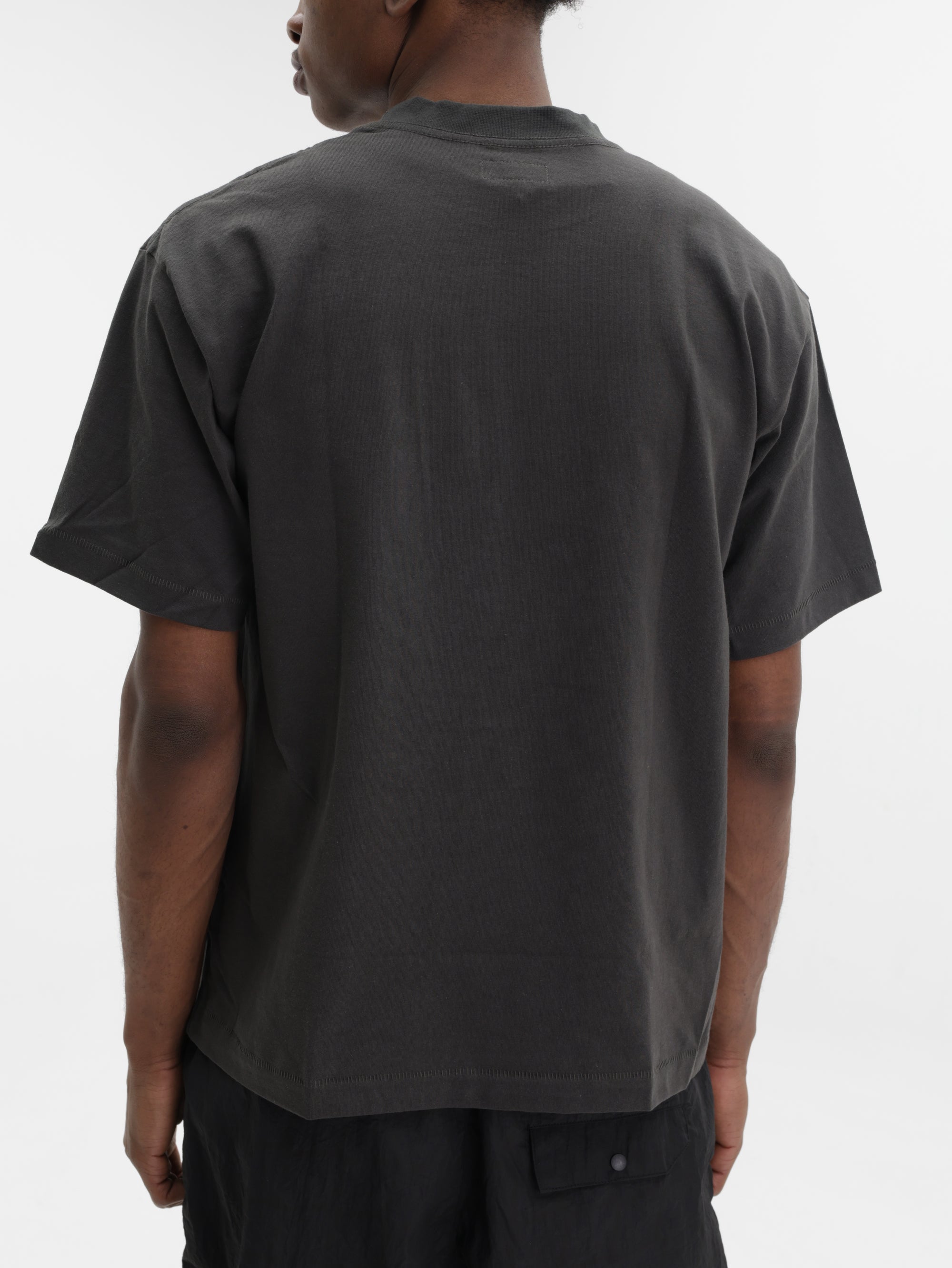 Market T-Shirt Dark Camo Washed Black