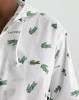 Comme Des Garcons Shirt Hooded X Lacoste White