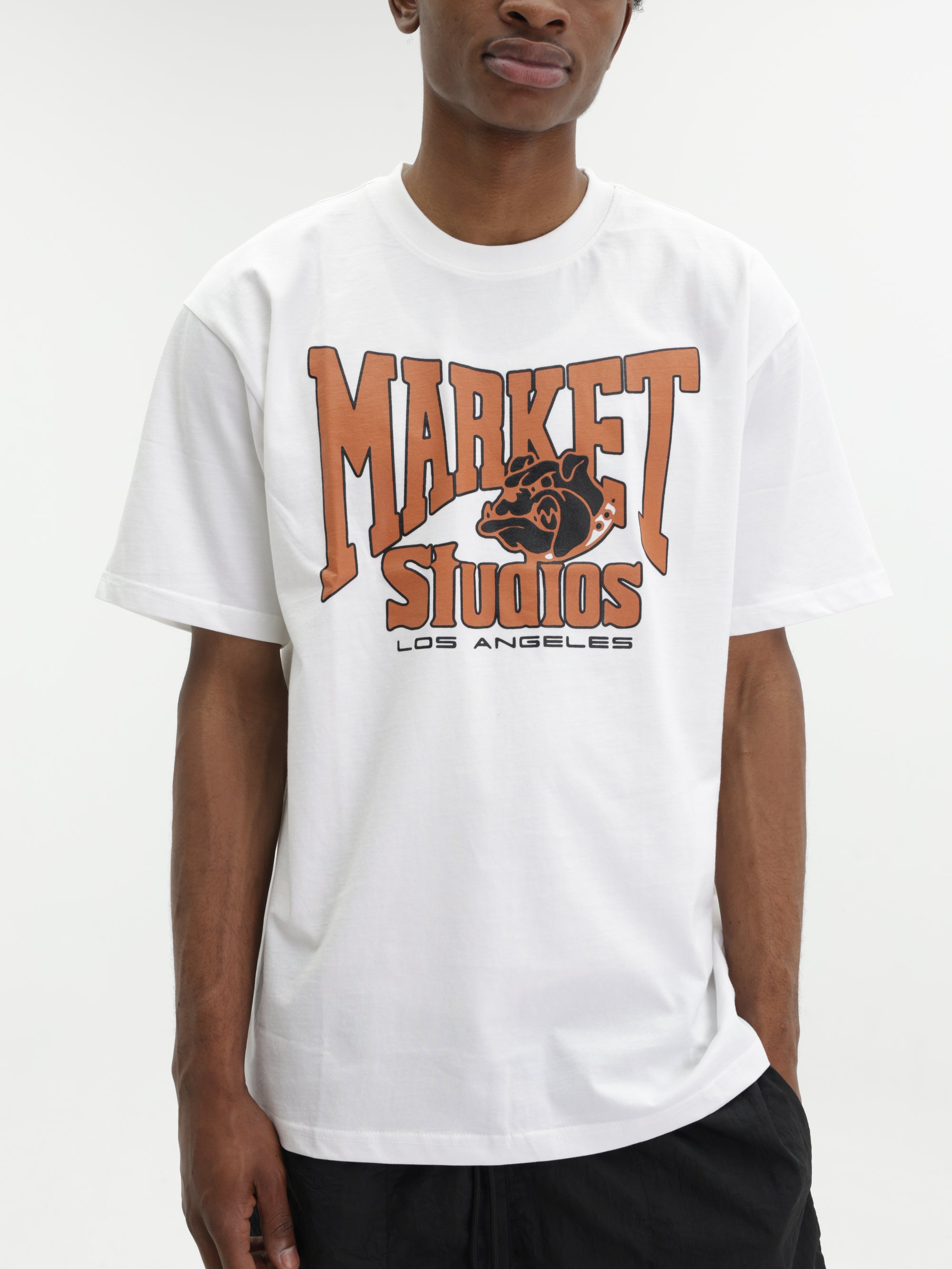 Market T-Shirt Bulldogs White