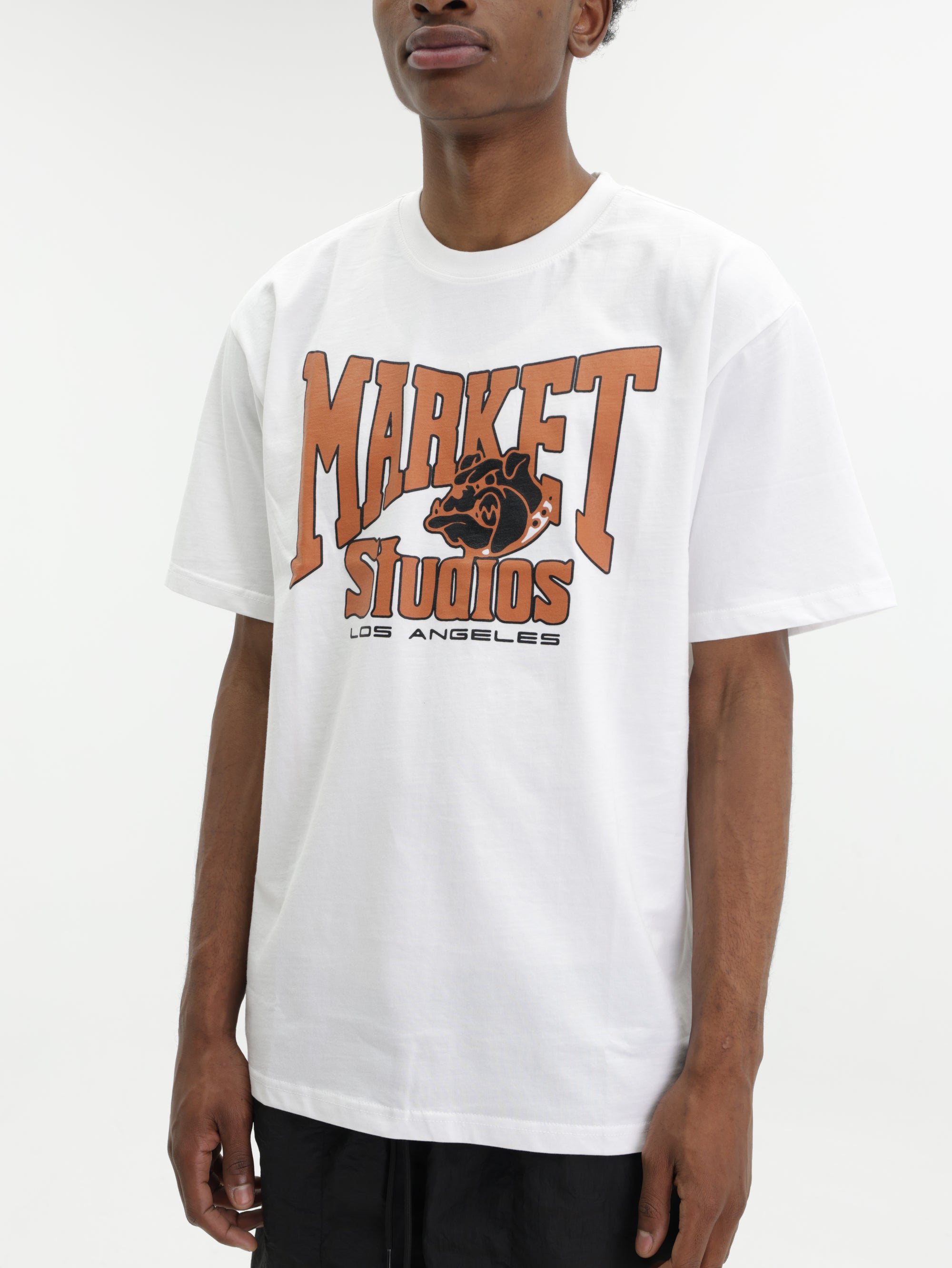 Market T-Shirt Bulldogs White