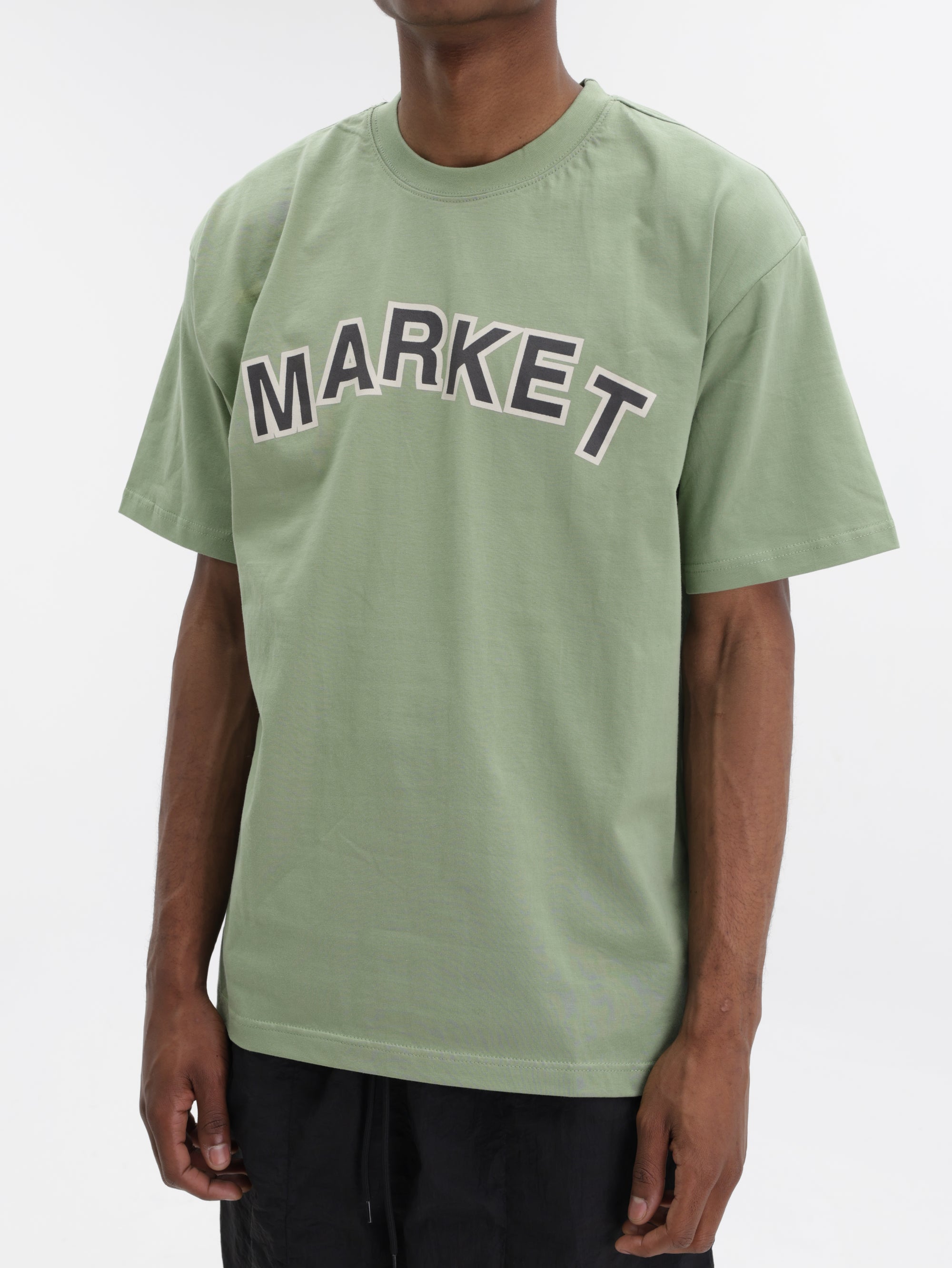 Market T-Shirt Community Garden Logo Basil