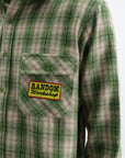 Market Shirt Check Green-Beige