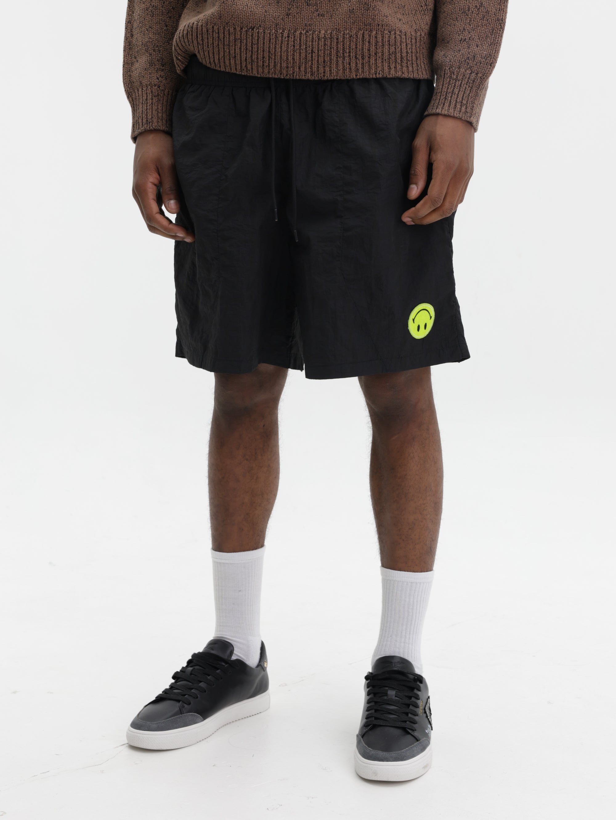 Market Shorts Smiley Grand Slam Black