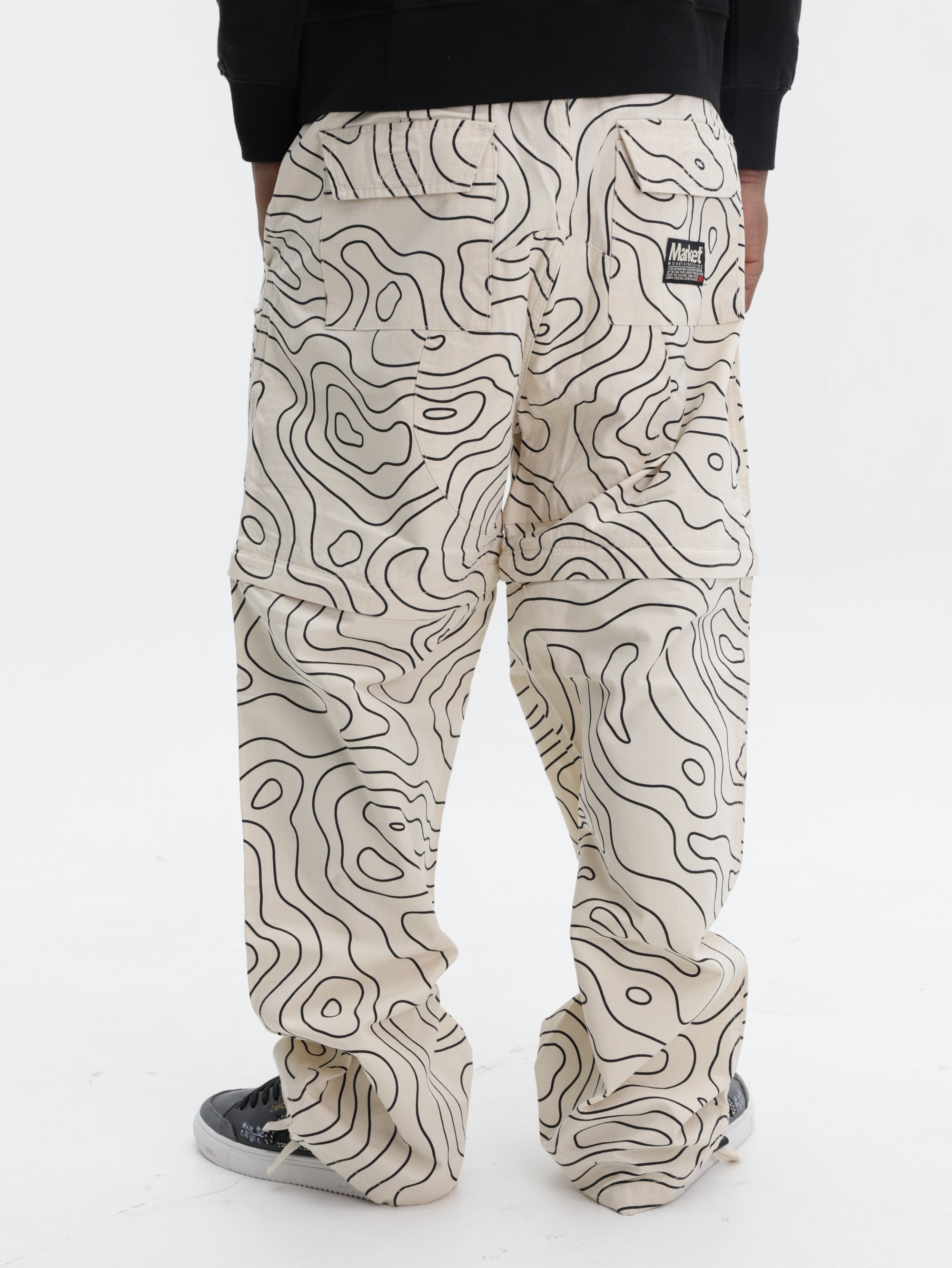 Market Pants Topo Moraine Ecru