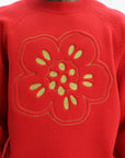 Kenzo Jumper Boke Flower Wool Cherry