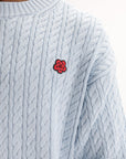 Kenzo Jumper Boke Flower Knit Glacier