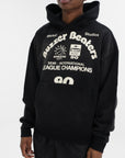 Market Sweater Hooded Buzzer Beaters Black-White