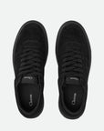 Cleens Sneaker Cupsole Cs11 Court Triple Black Suede