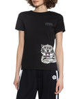 Kenzo  T-Shirt Happy Tiger Black