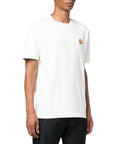 Moncler T-Shirt Patch Logo White - 3