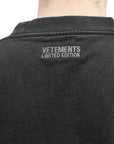 Vetements T-Shirt Originals Black - 3