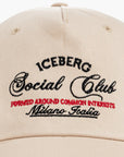 Iceberg Cap Ib  Embroided  Black