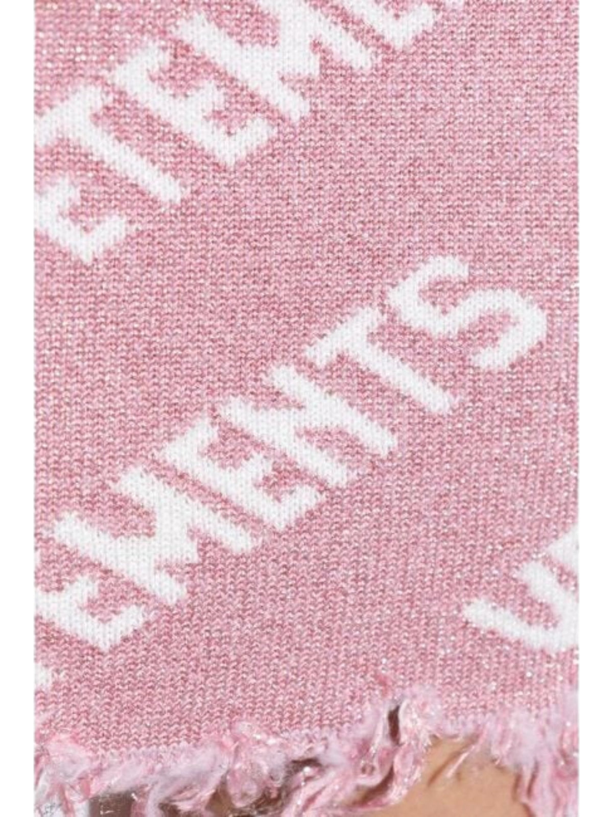 Vetements Skirt Allover Logo Pink - 3