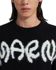 Marni Sweater Graphic Logo Black