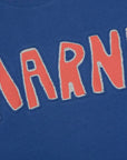 Marni T-Shirt Bold Logo Blue