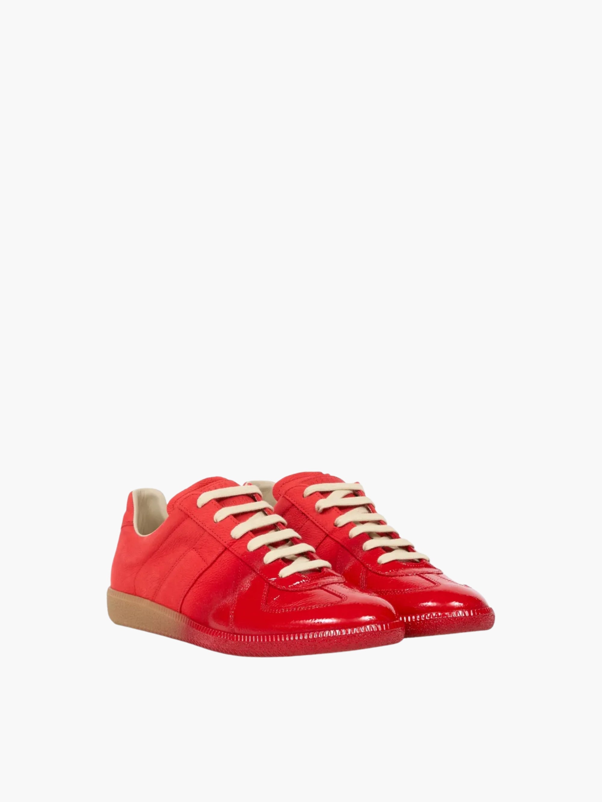 Maison Margiela Sneakers Mm26 Lace Up   Red