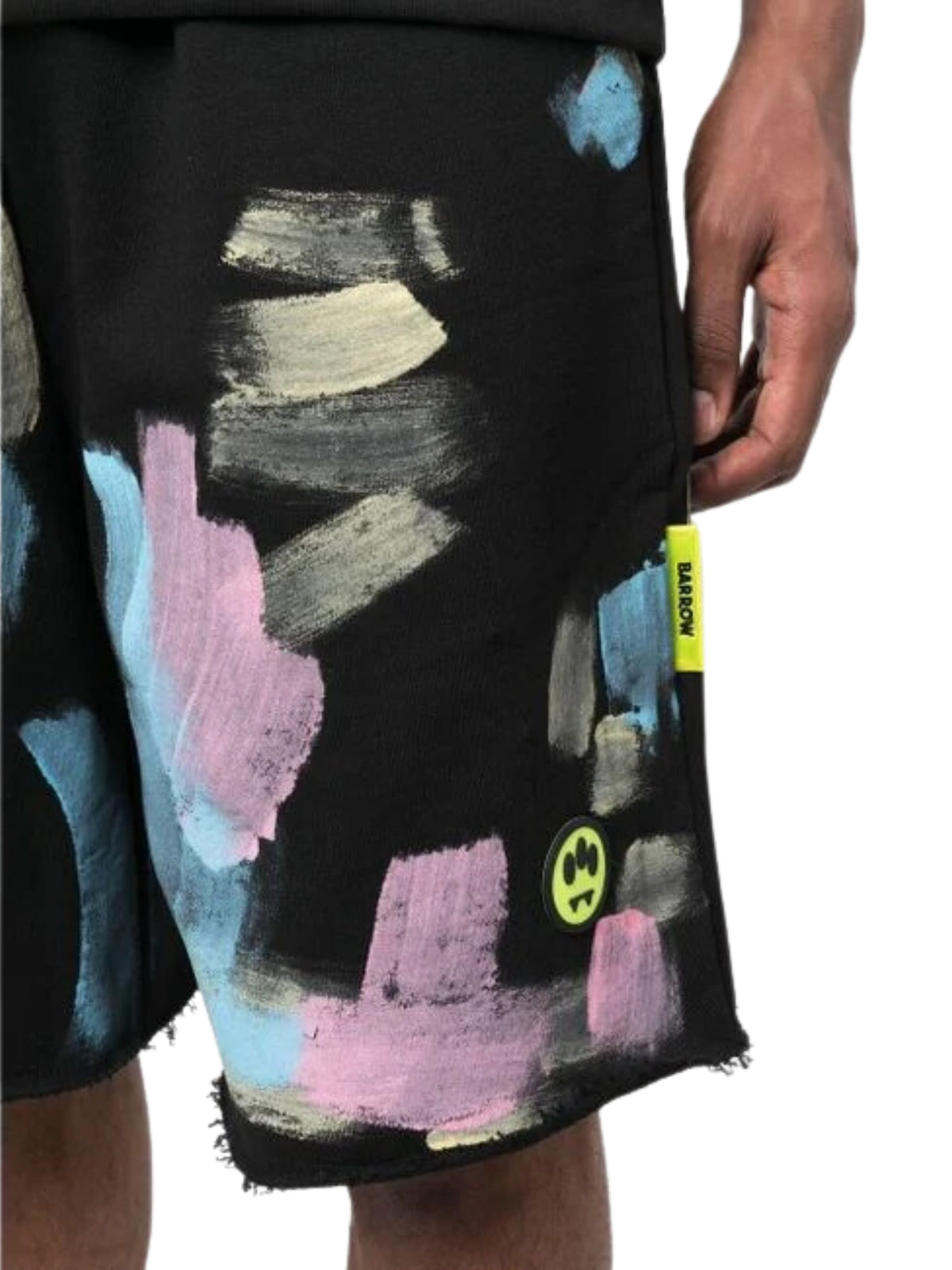 Barrow Shorts Paint Brush Black