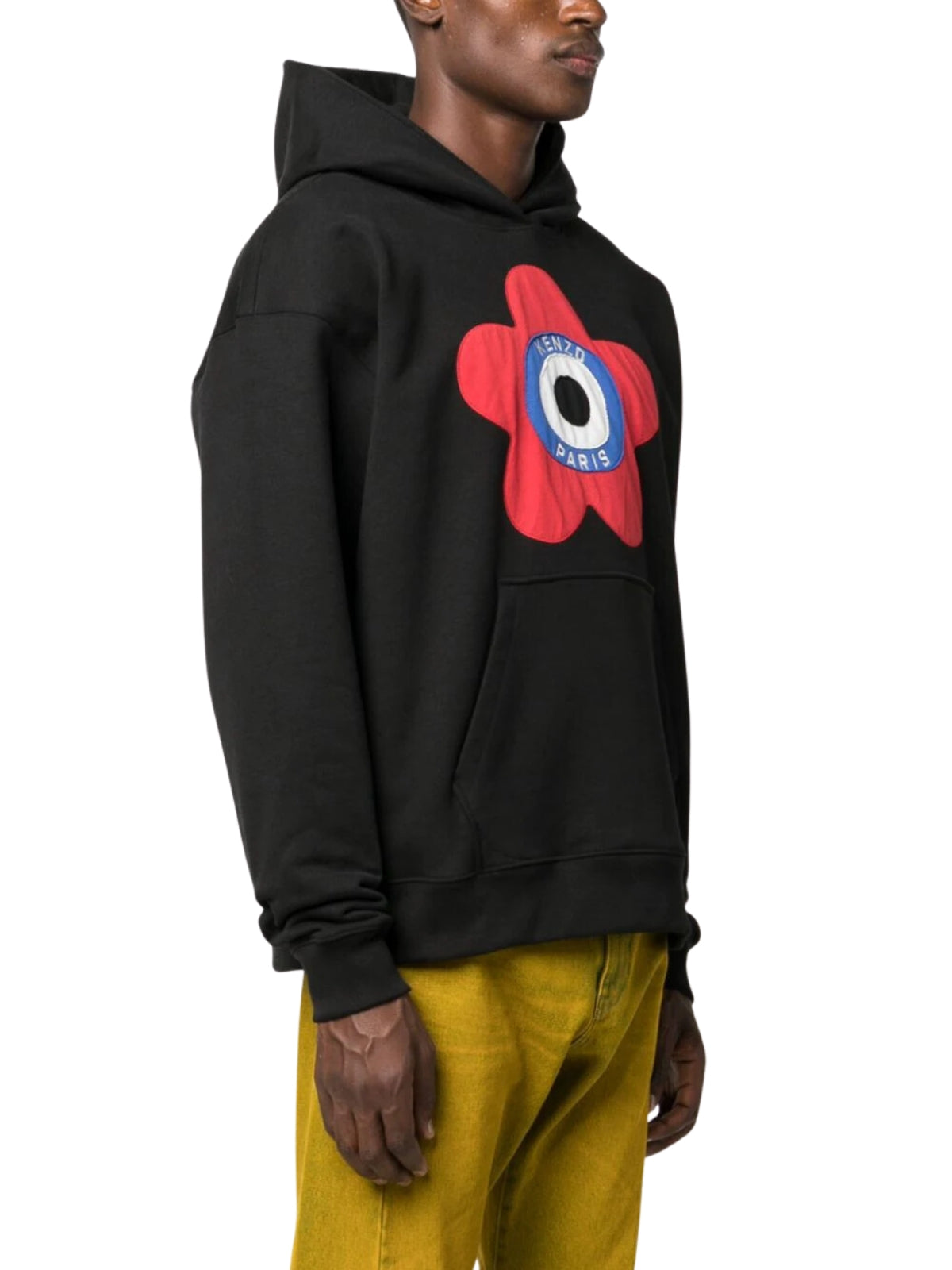 Kenzo Hoodie Flower Black-Red