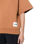 Jil Sander T-Shirt Side Logo Rust