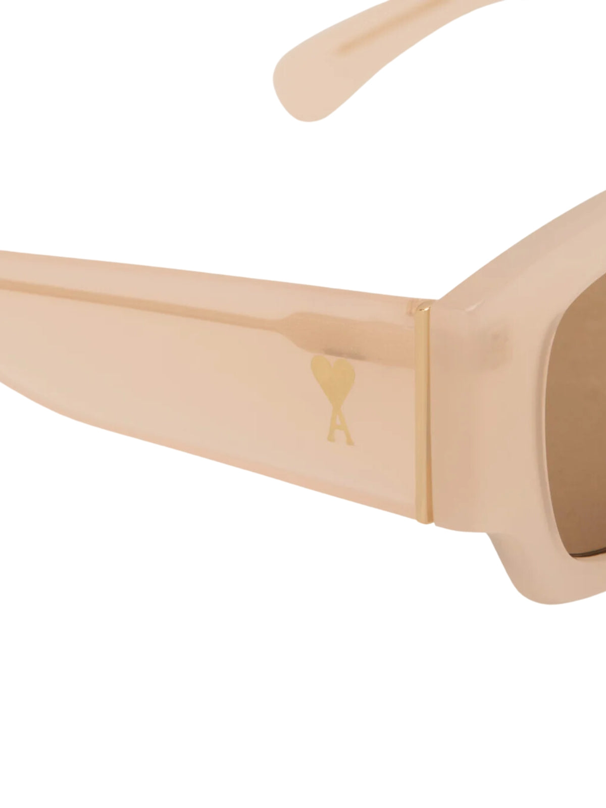 Ami Sunglasses Classical Ami De Coeur Acetate Cream - 3