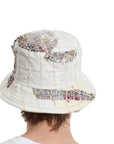 Who Decides War Bucket Hat Tweed Patchwork Cloud