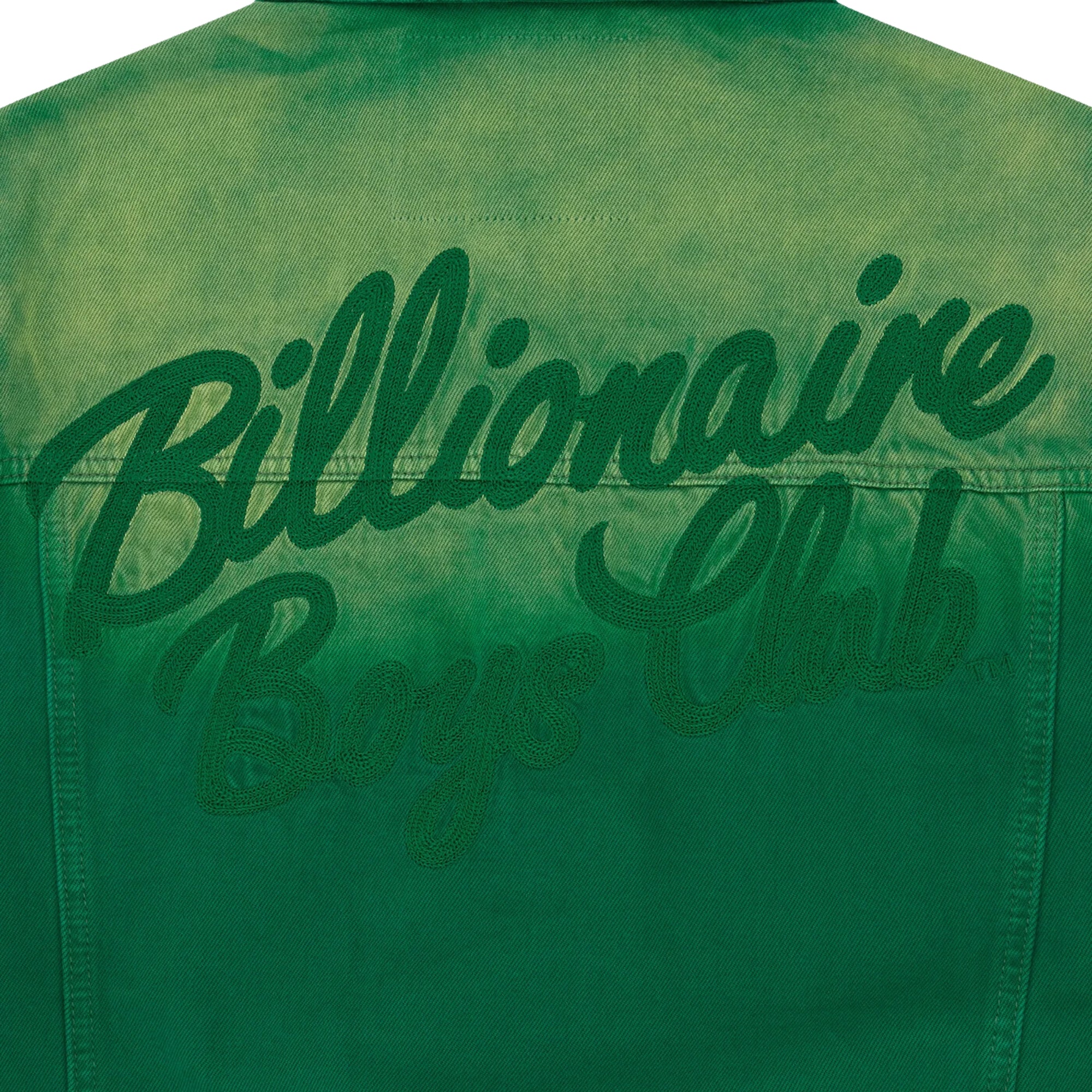 Billionaire Boys Club Jacket Dyed Denim Green