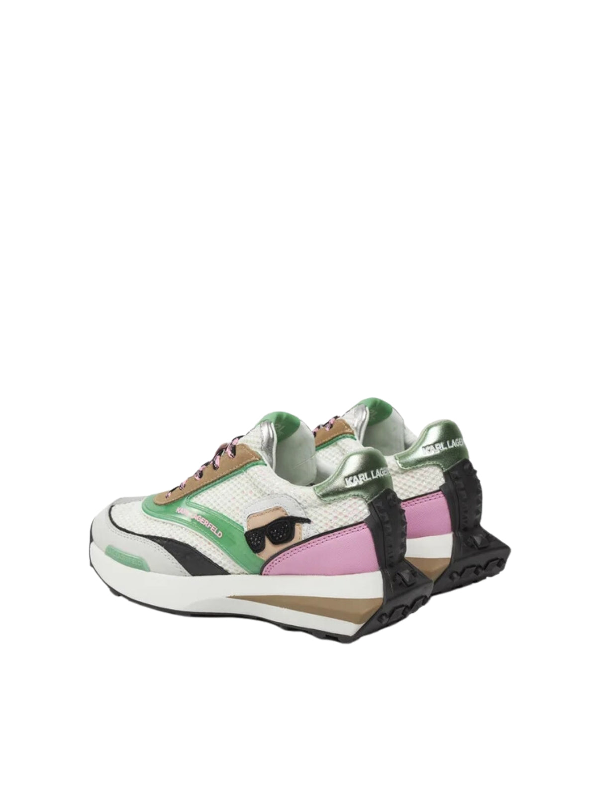 Karl Lagerfeld Sneaker Zone Nft White-Green-Pink