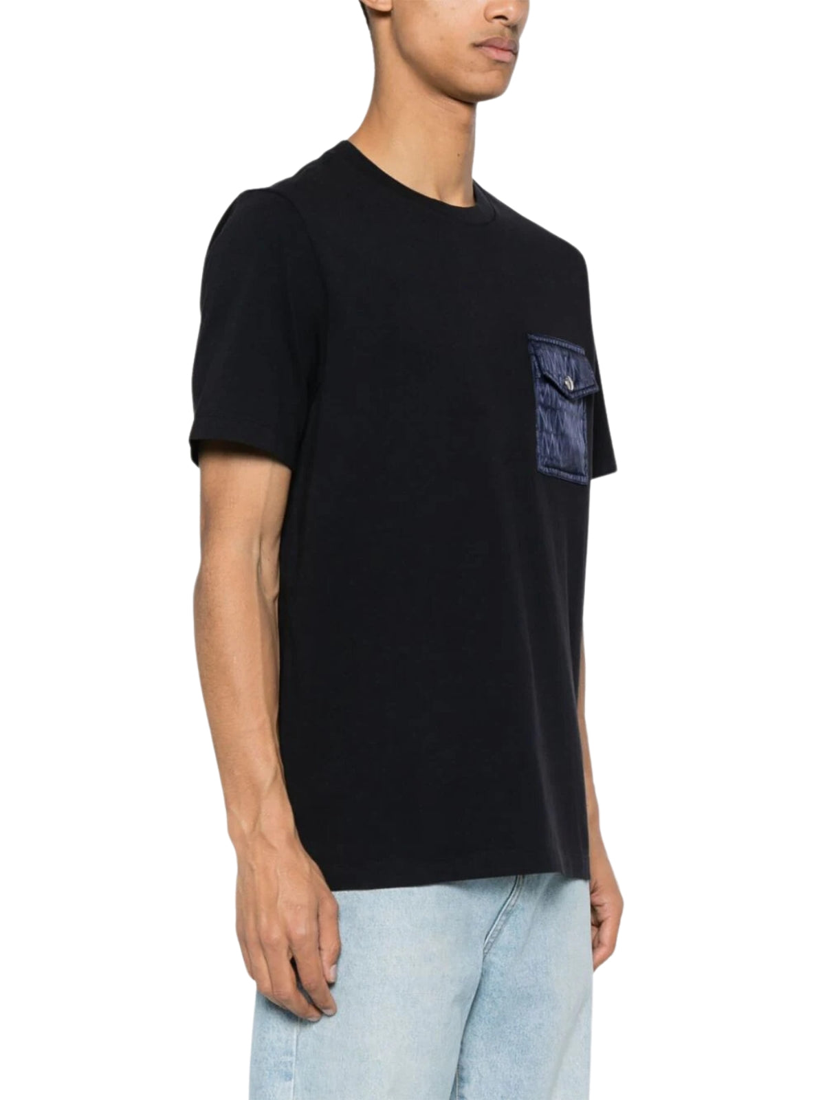 Moncler T-Shirt Pocket Navy