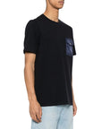 Moncler T-Shirt Pocket Navy