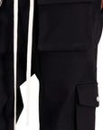 Mouty Cargo Pants With Front Pockets Black